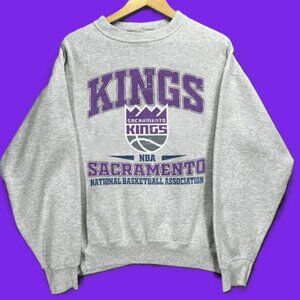 Sacramento Kings NBA Kings Basketball sweatshirt shirt retro Heavy Blend